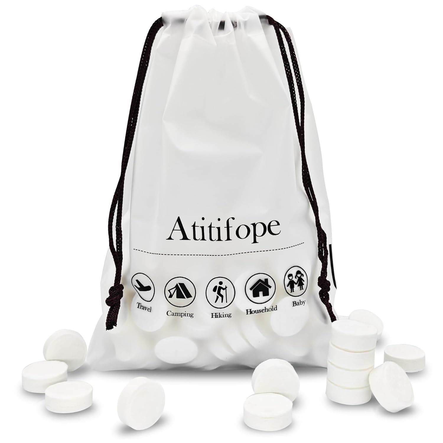Atitifope Compressed Towels Facial Cleansing Cloths Travel