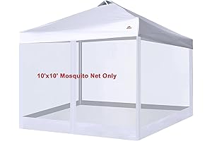 SCOCANOPY Mosquito Net for 10x10 Canopy Or Gazebo