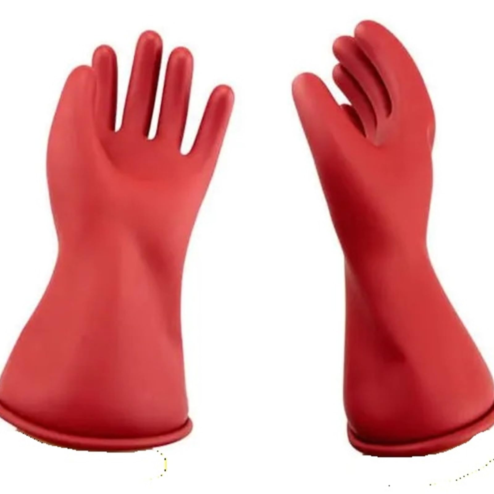 Générique Compatible avec les gants isolants haute tension 5KV classe 0, mitaines de travail en caoutchouc Latex for électricien