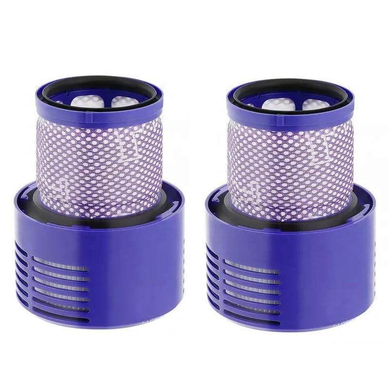 Lipski Compatible con Dyson V10 SV12, Aspirador inalámbrico Lavable ciclón Animal, Limpieza Total Absoluta, Filtro de Repuesto (Size : 2pcs)