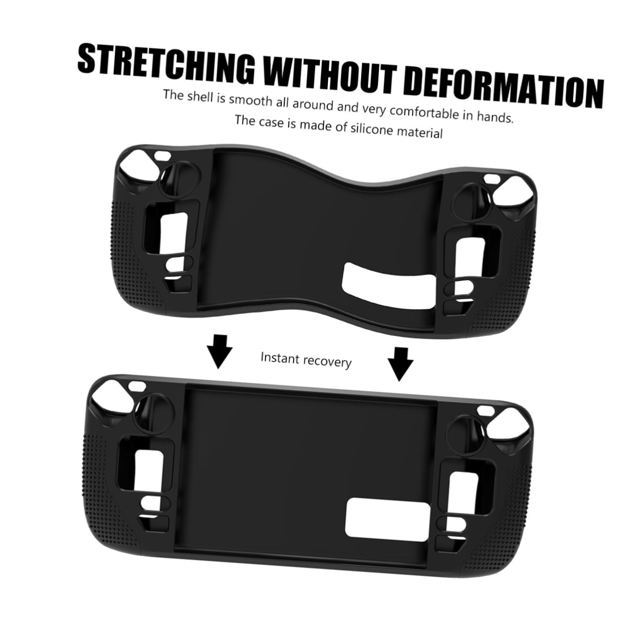 UKCOCO 3pezzi Protezione Per Console Di Gioco Cover Antigraffio e Antishock Per Resistente Agli Urti Design Elegante e Personalizzato Compatibile Con Console Di Gioco Portatile