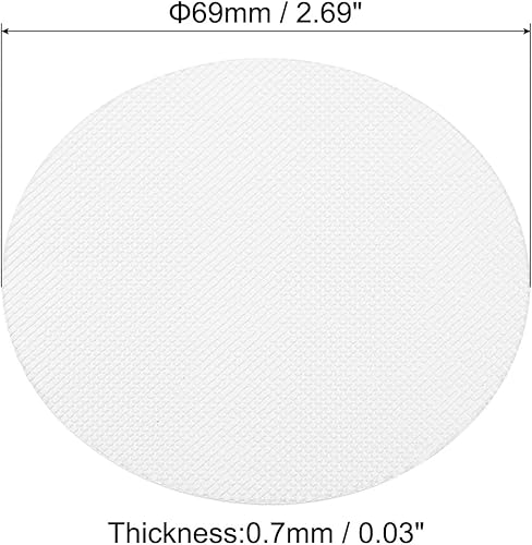 Miniatura 31 de PATIKIL Revestimiento de tapa de papel de aluminio de 0.94 pulgadas, 100 revestimientos de sellado térmico resistentes a inducción de manipulaciones