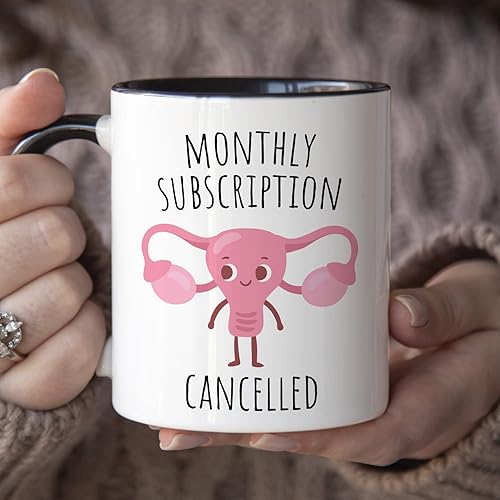 Miniatura 9 de YouNique Designs Taza de café divertida de histerectomía, 11 onzas, taza para después de la histerectomía, taza de útero, taza de recuperación para