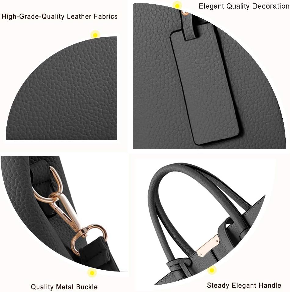 Purses and Handbags for Women Shoulder Tote Bags Top Handle Satchel - Image 6