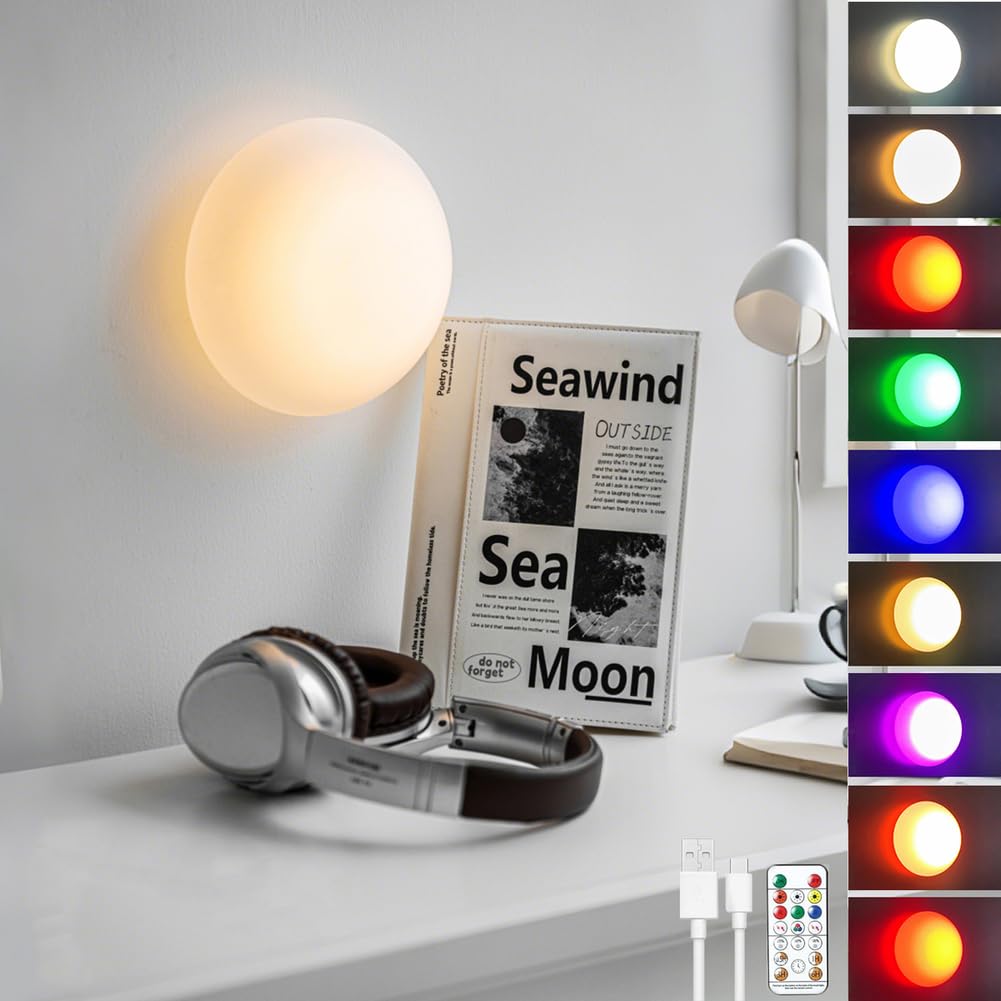 Applique murale LED magnétique pour supprimer les câbles électriques visibles