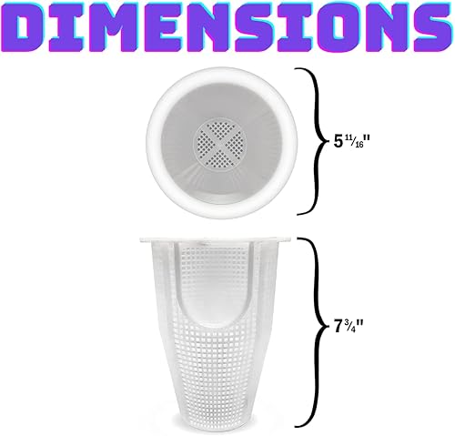 Miniatura 3 de Swimables Cesta de bomba compatible con bomba de piscina Whisperflo e Intelliflo 070387-3X, cesta duradera de grado profesional para bomba de