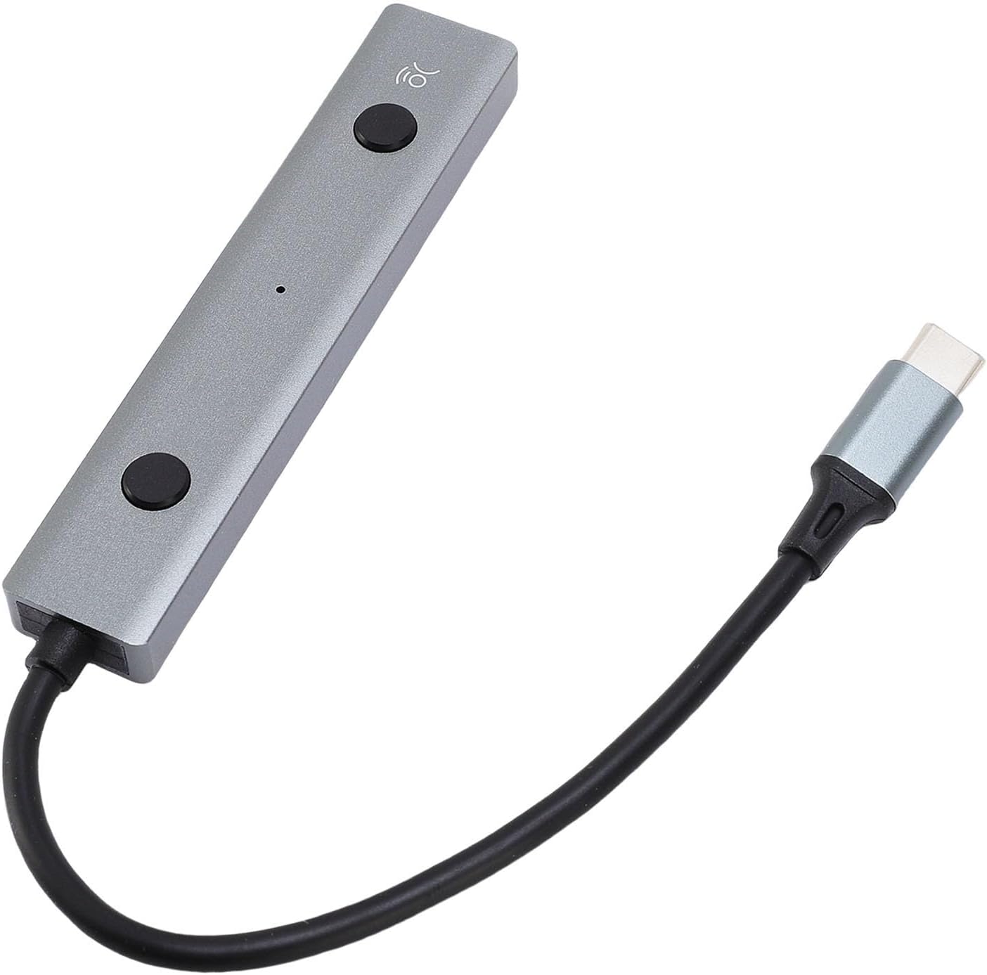 Yunseity AI Voice Hub, Real Time Voice to Text Transcription, Multilingual Translation, Voice Control USB Adapter for Laptops Desktops Tablets, Plug and Play