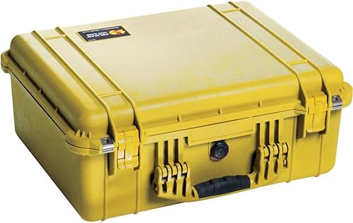 Pelican 1550 - Funda con espuma (amarillo)