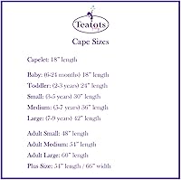 Vista 5 de Sleeping Beauty Good Fairy - Juego de disfraces (sombreros y capas) para niños, adolescentes, adultos y tallas grandes B0CFTL6YWX