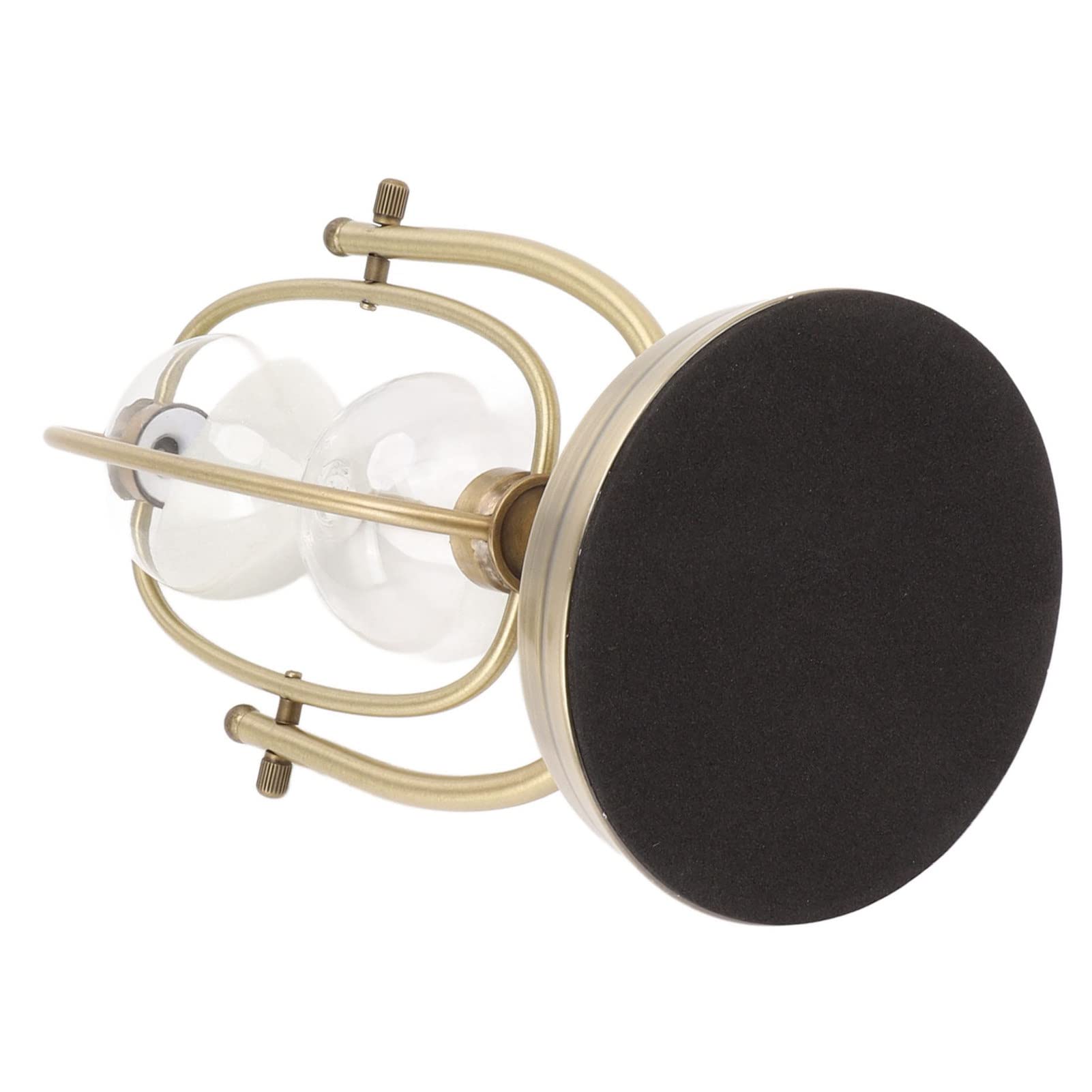 Sablier de Maison en Métal et en Verre forgé à la Main (Petits 15 Minutes tournantes)