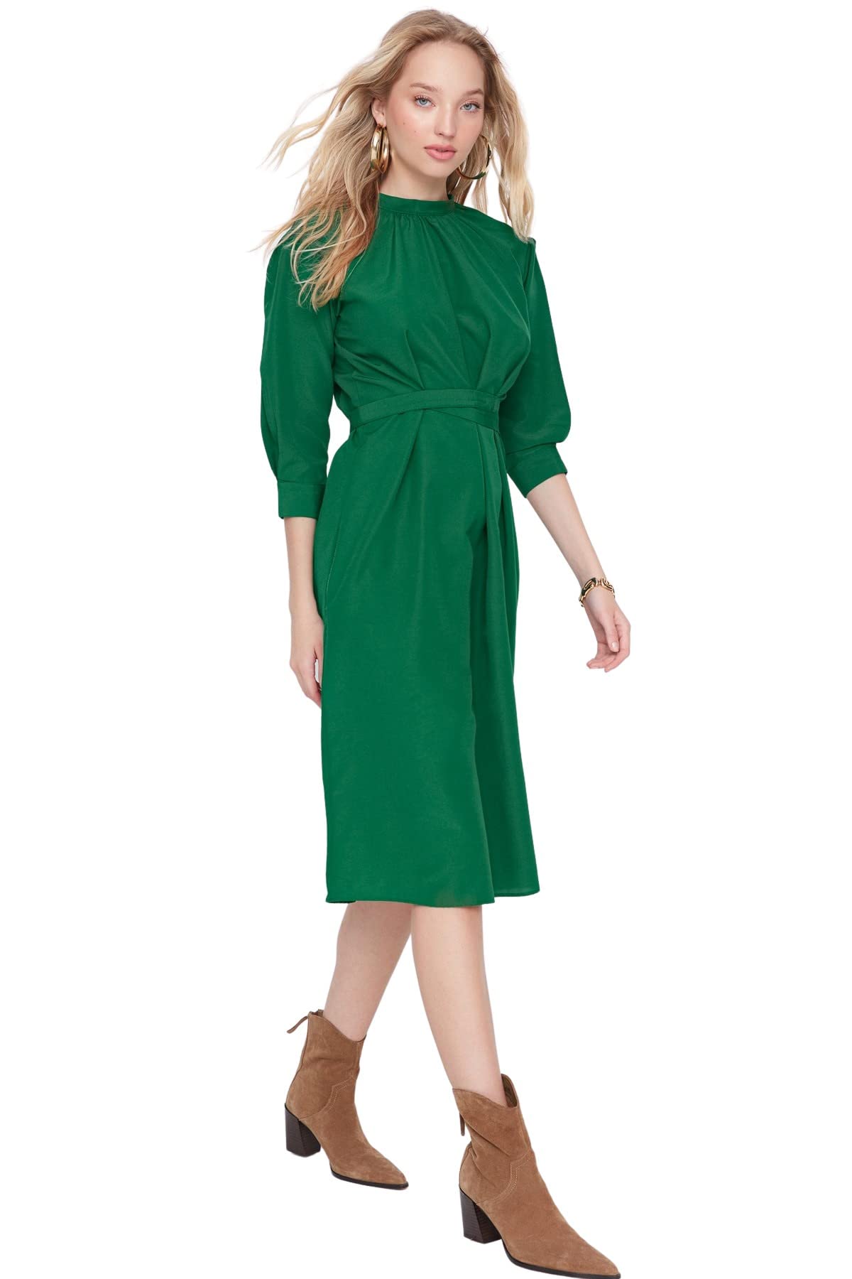 Trendyol Dress - Green - Skater