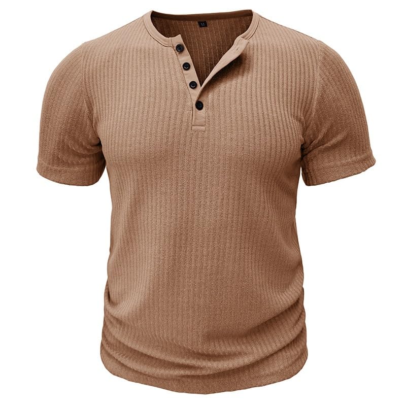 T-shirt de sport ajusté vintage pour homme en maille extensible