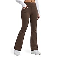 Libin Leggings Termici da Donna con Flared Pantaloni Invernali in Pile Vita Alta Impermeabili