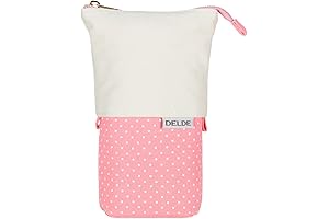 Sunstar Stationery Pen Case DELDE Girly in Light Pink