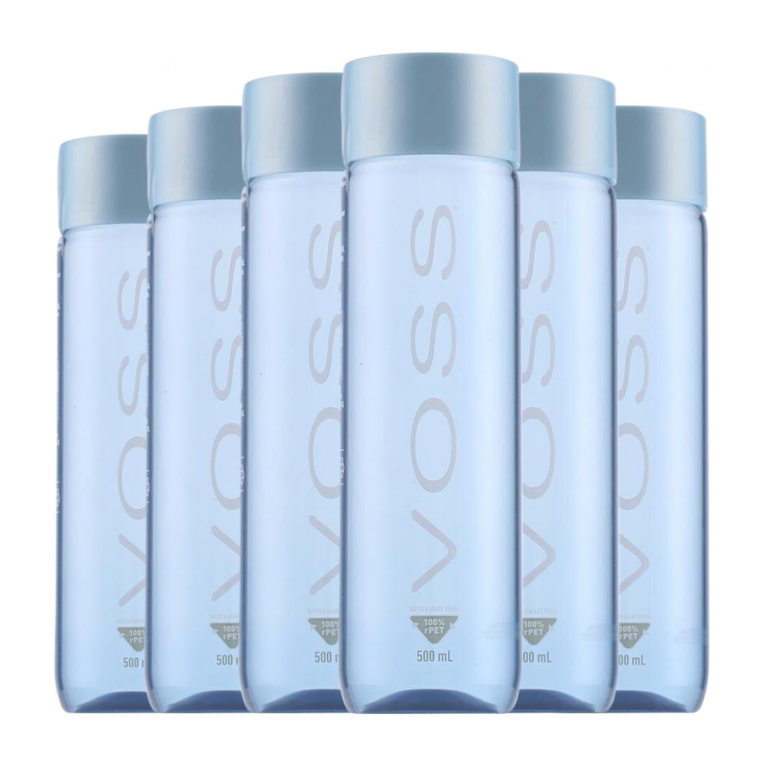 Agua V.O.SS Water Natürliches Still Mineral Natural Botella Medium 50 cl (Caja de 6 Botella Medium de 50 cl)