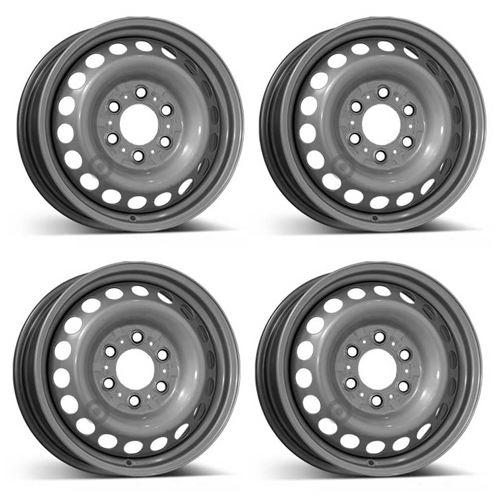 4x Alcar Stahlfelgen 4-7488 6.5Jx16 ET62 6x130 kompatibel mit Mercedes Benz Sprinter