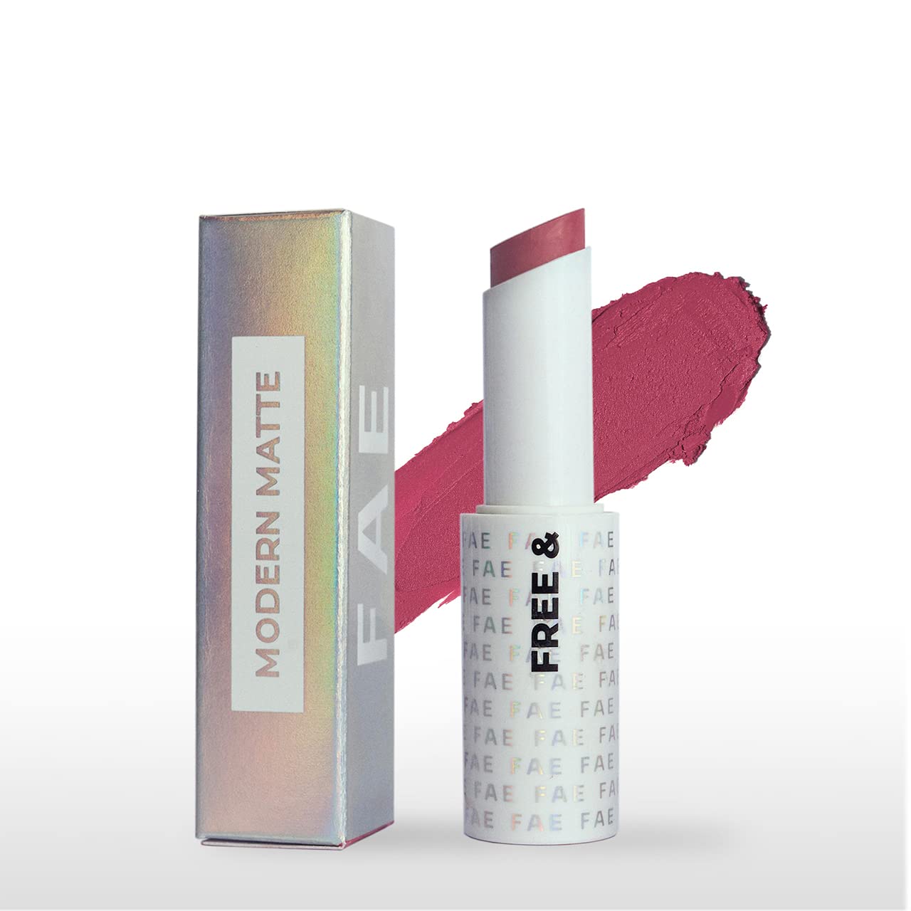 Peachy Pink Modern Matte Lipstick | High Coverage | One Stroke Application | Comfortable Hydrating | Longwear | Matte | Vegan | (Shade Freaky)