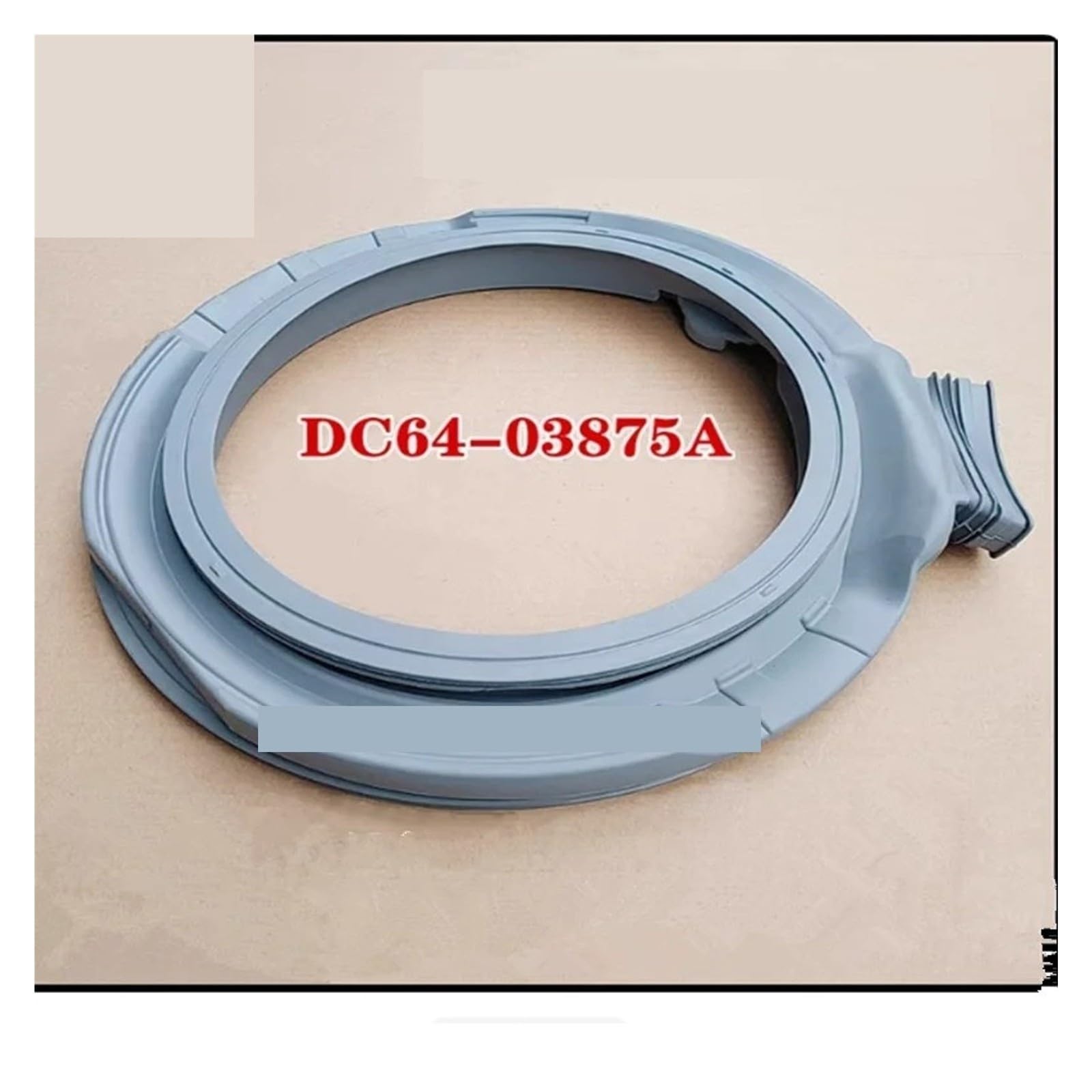 DC64-03875A De Sello De Maletero De Puerta De Lavadora, Compatible Con Samsung, Anillo De Sello De Puerta De Goma De Repuesto, Pieza De Repuesto De Lavadora