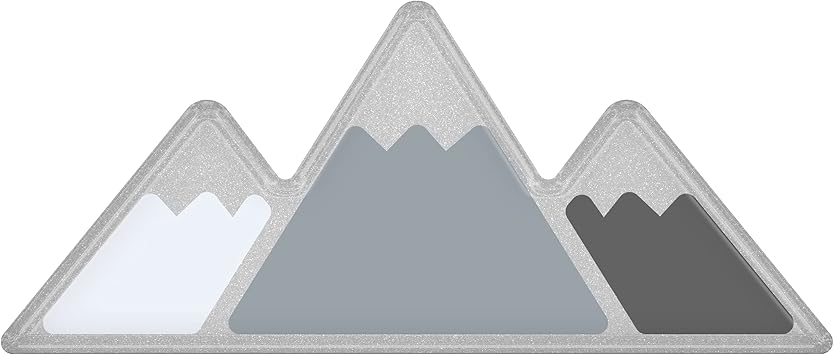 TufSkinz | TRI-Color Badge - Compatible with Toy Taco, Tun and 4Run - 1 Piece Kit