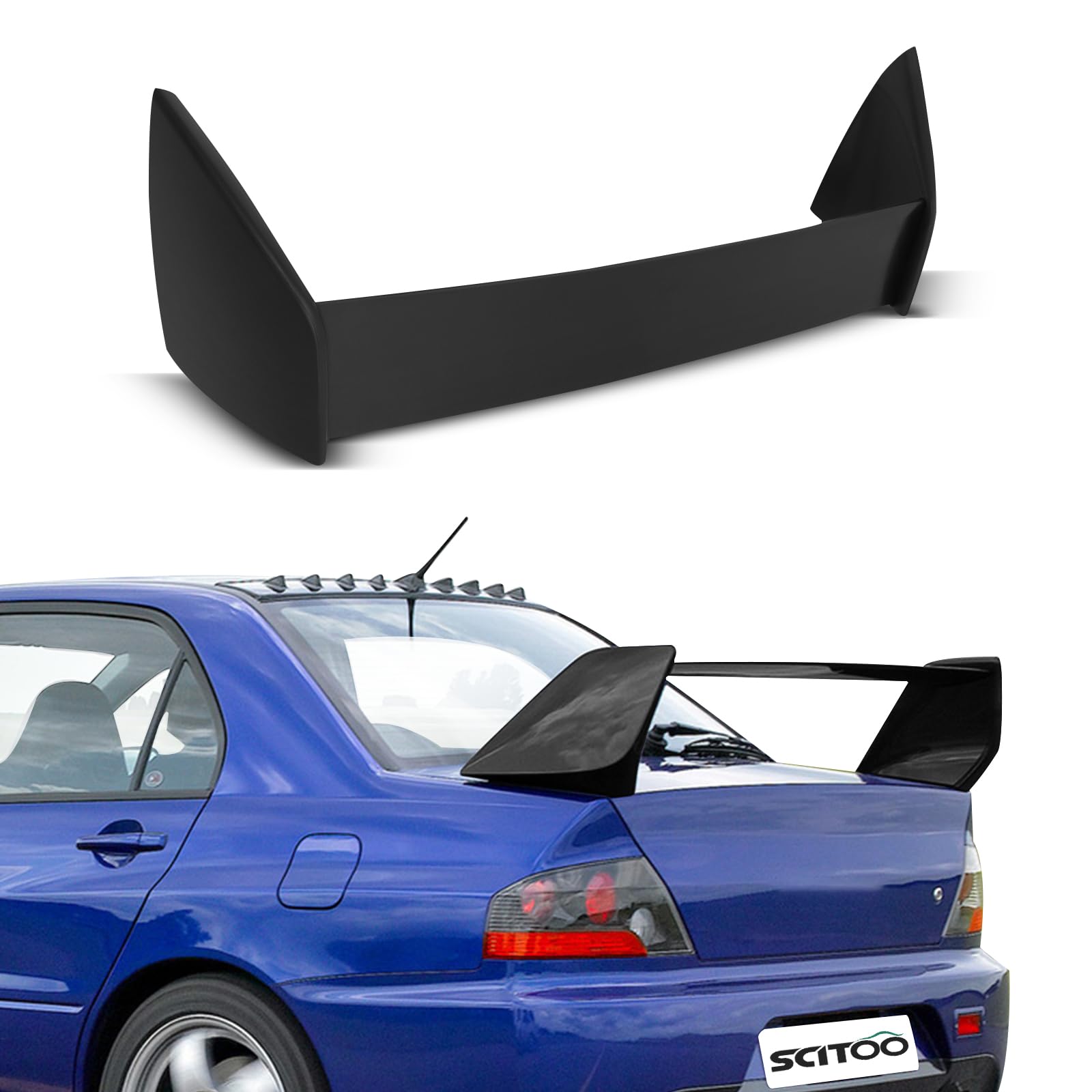 Amazon.com: SCITOO Spoiler Wing JDM EVO Style Fits for 2003-2007