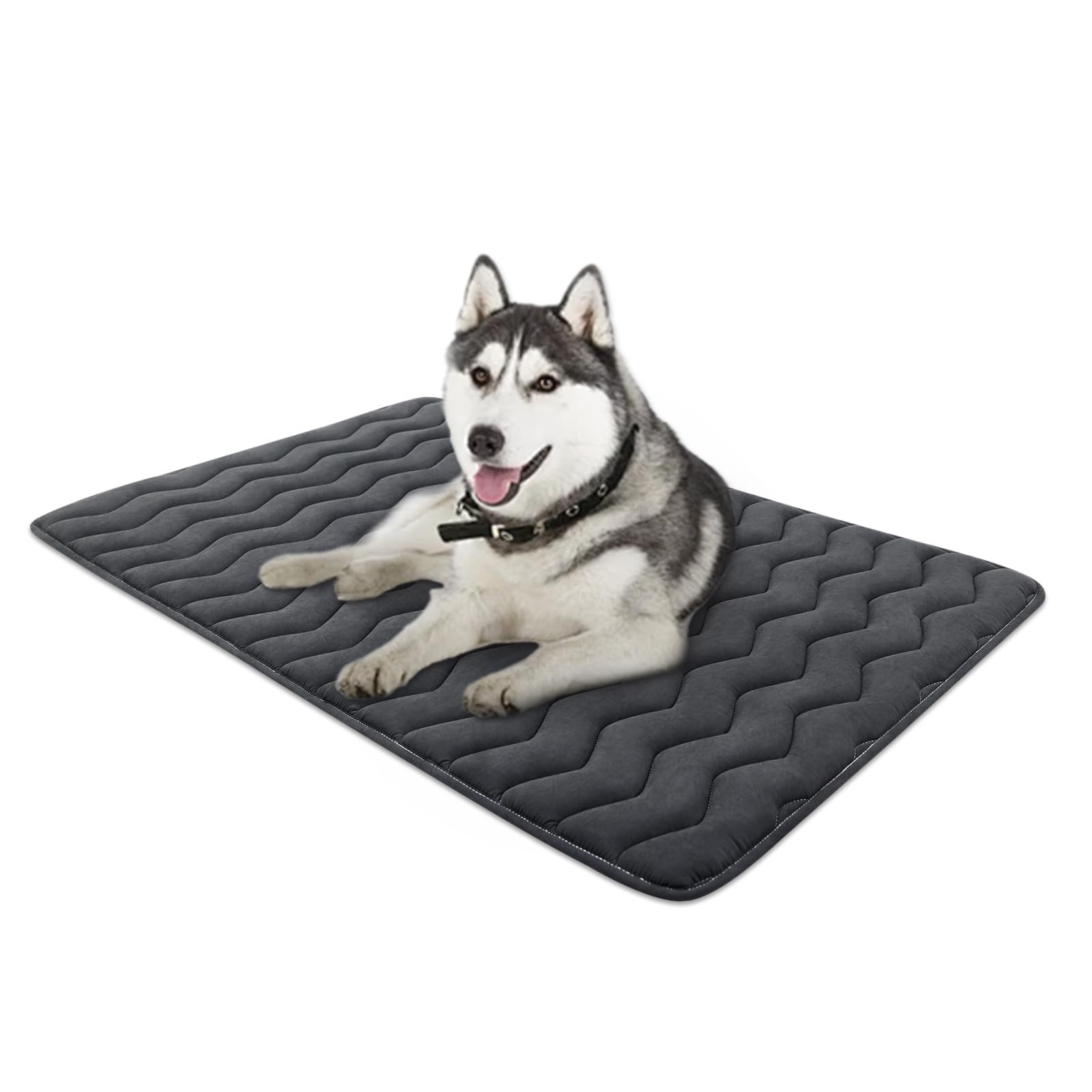 Coikll British Flag Pet Bed Pad - Soft Dog Bed Mat With Anti-Slip Bottom, Machine Washable Crate Pad - View #3