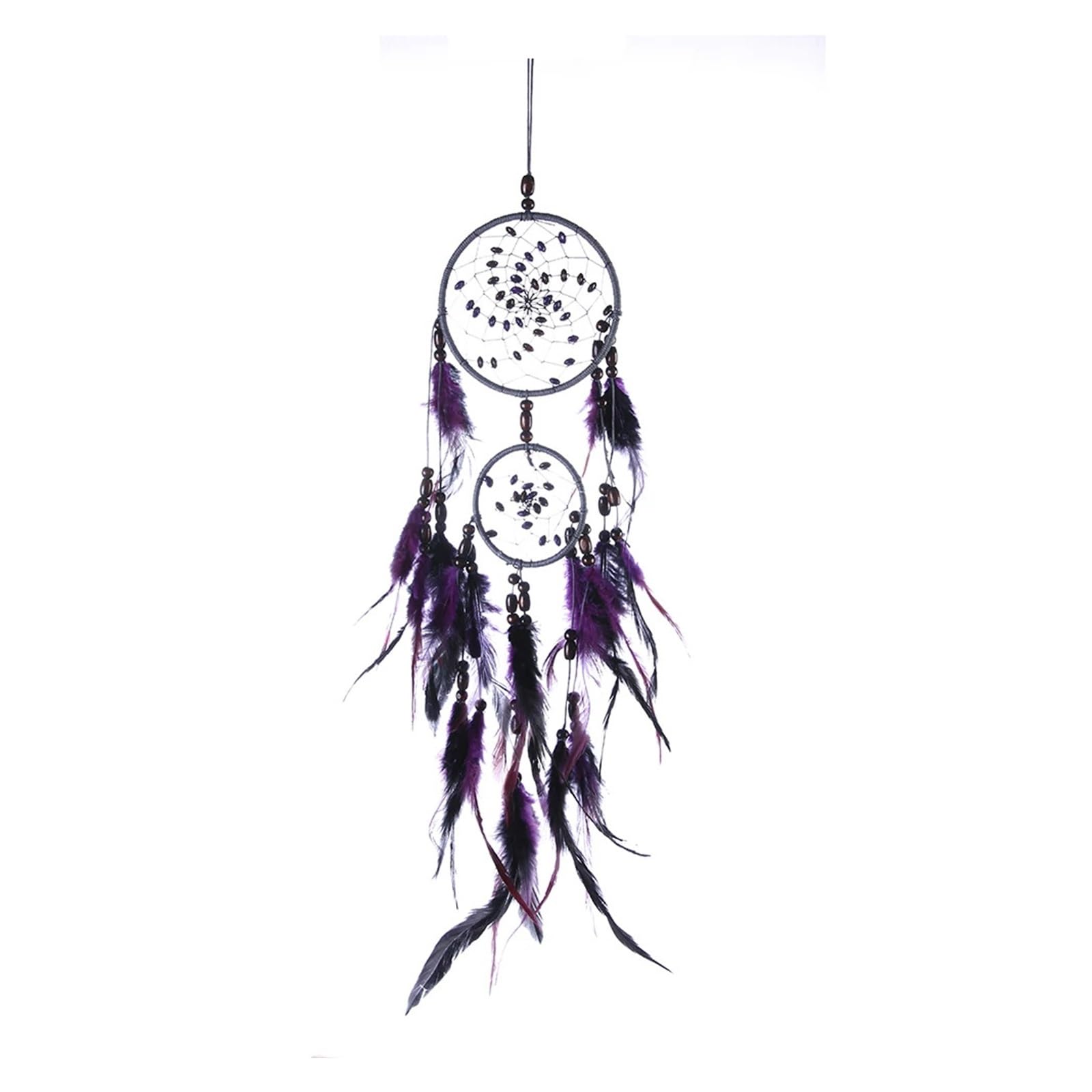 Dream Catcher Dream Catchers Feather Crafts Wind Chimes Handmade Catcher Net for Wall Hanging Car Home Decor(Set2)