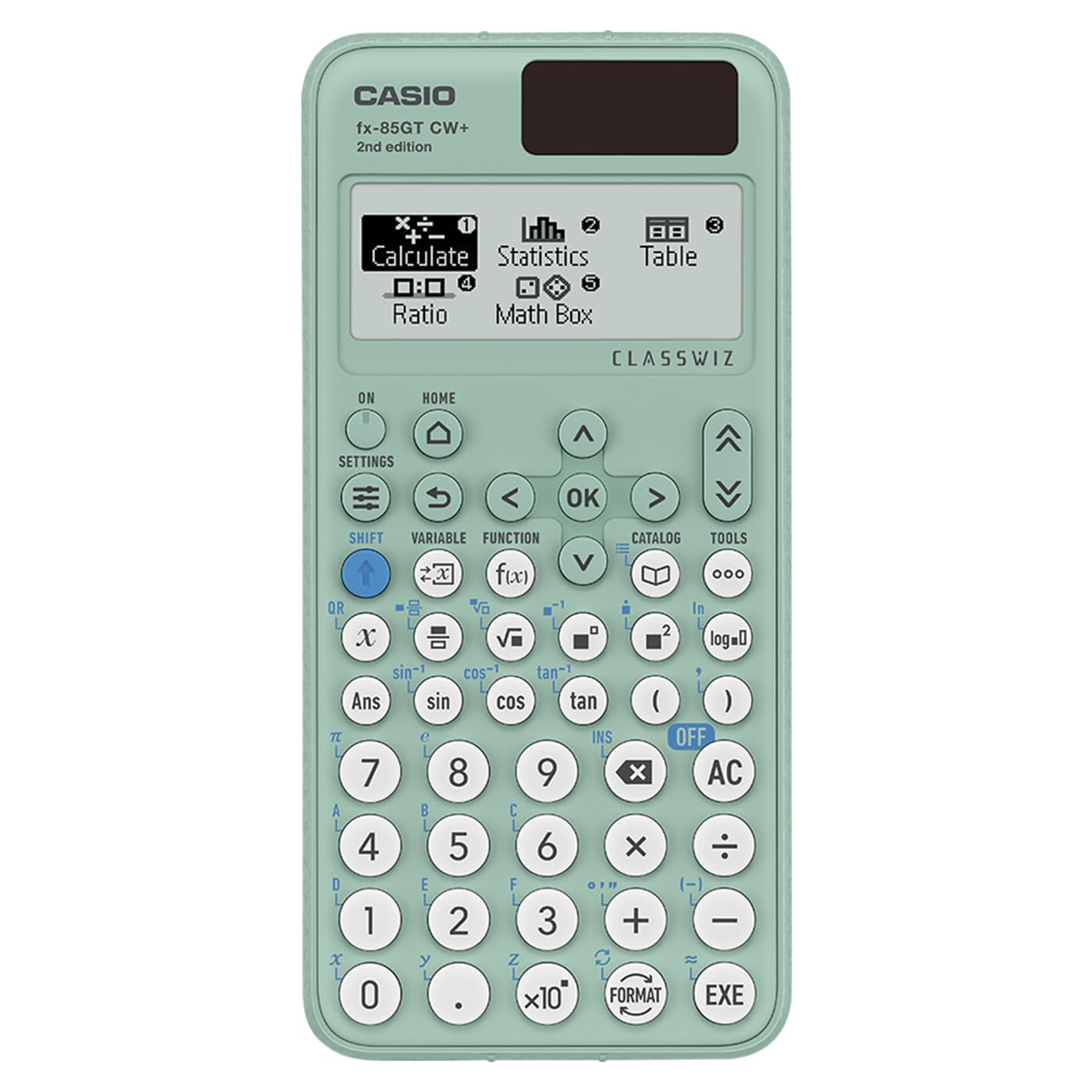 Casio Fx-85Gtcw Plus Scientific Calculator Fx-85Gtcw+Egwut Green