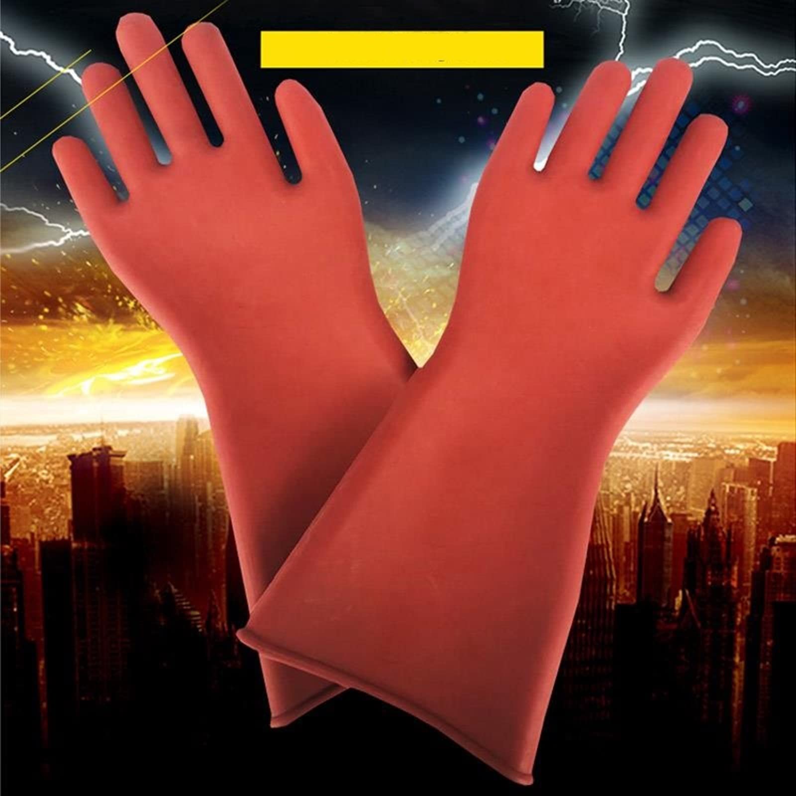 Guantes domésticos de lavado de caucho impermeable Household Gloves Electric Leakage Proof And Leakage Proof Rubber Household Gloves