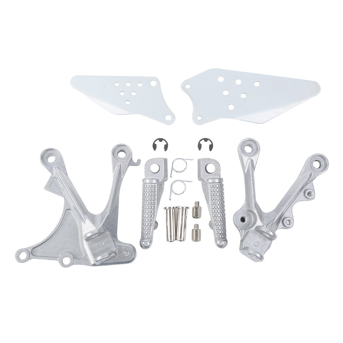 Reposapiés delantero del conductor Soporte adecuado para ZX6R 2005-2008 ZX636 2005-2006