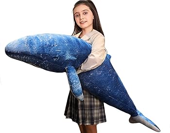 青色クジラのぬいぐるみ 大きめ Amazon.co.jp: Japanse 青いクジラ ぬいぐるみ 大きなクジラ