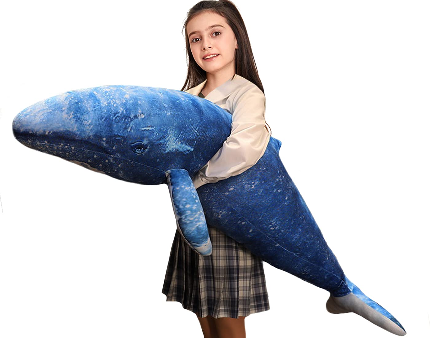 Amazon.co.jp: Japanse 青いクジラ ぬいぐるみ 大きなクジラ サメ