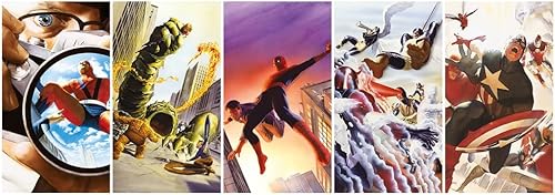 Miniatura 2 de Clementoni 39611, Marvel - Rompecabezas panorámico para niños y adultos, 1000 piezas, a partir de 10 años, multicolor