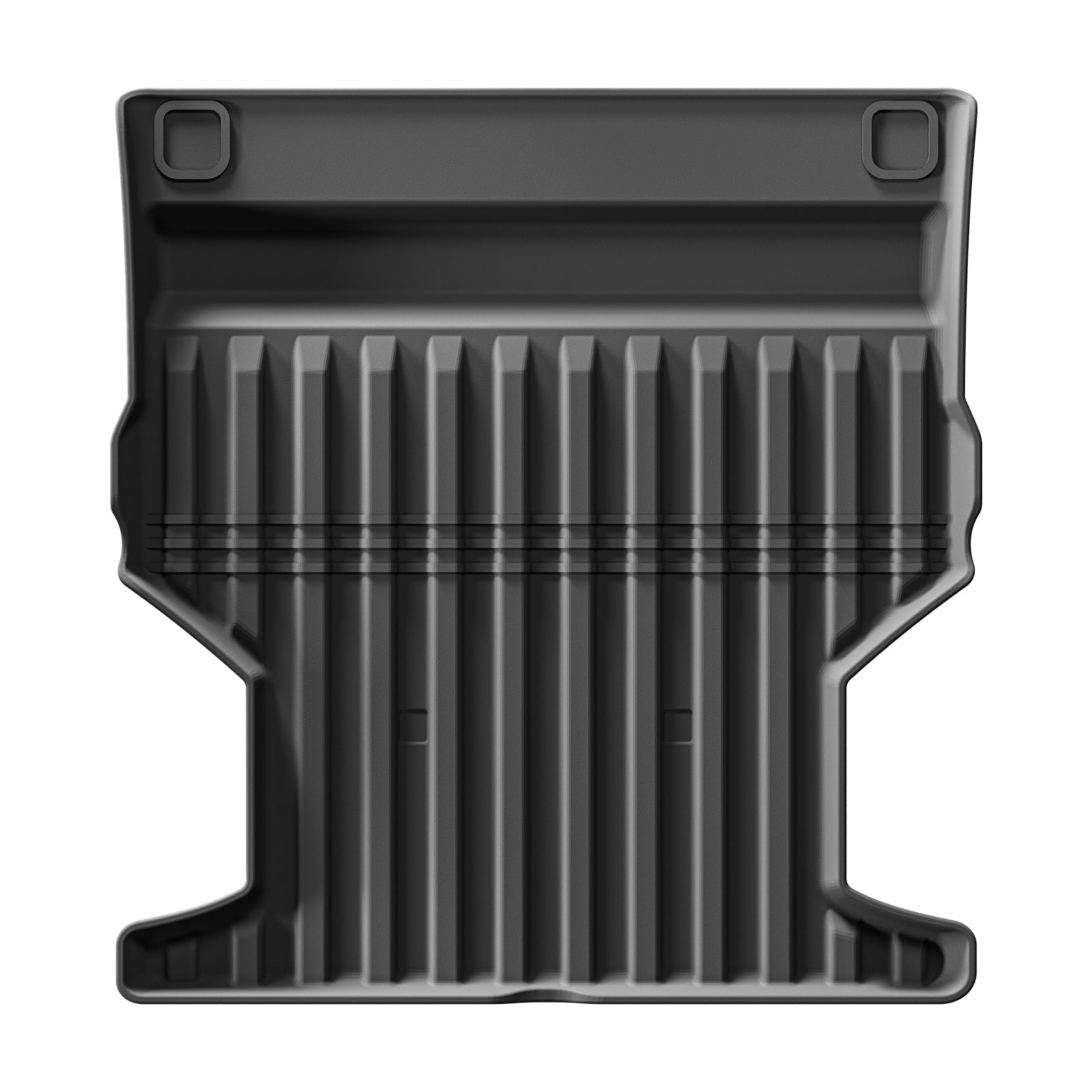 Car Mat Floor For Hummer EV SUV 2022-2025 Car Floor Mats Trunk Backrest Pad All Weather Liner TPE 3D Foot Mat Black(Front Trunk 1P)