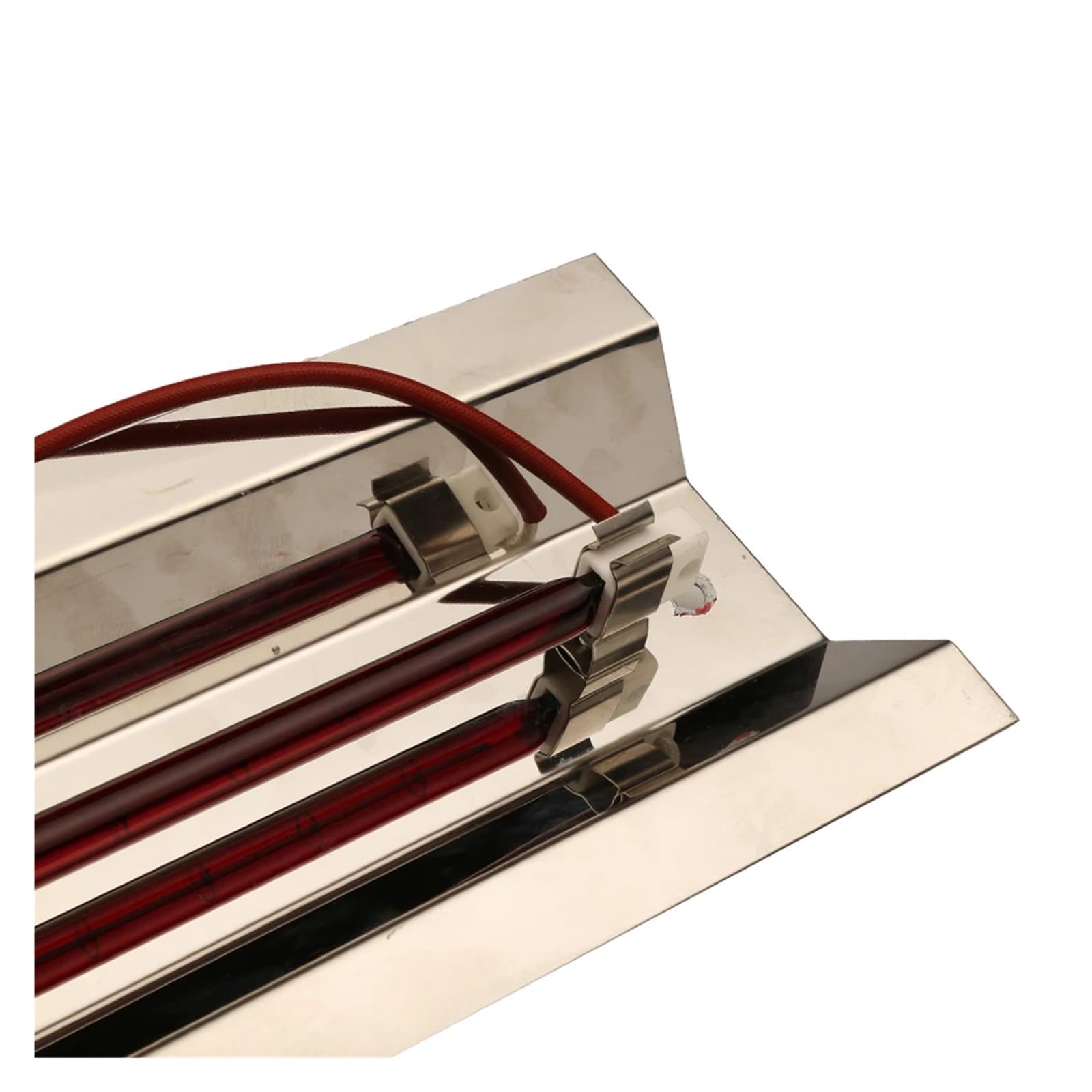 2 jeux de lampes rubis, Tube infrarouge 350mm 1000W 220V avec Film électrothermique réflecteur 400mm
