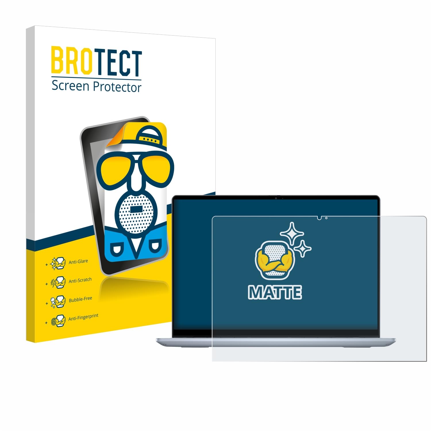 brotect Pellicola Protettiva Opaca per Dell Inspiron 14 7440 2-in-1 Pellicola Protettiva Anti-Riflesso