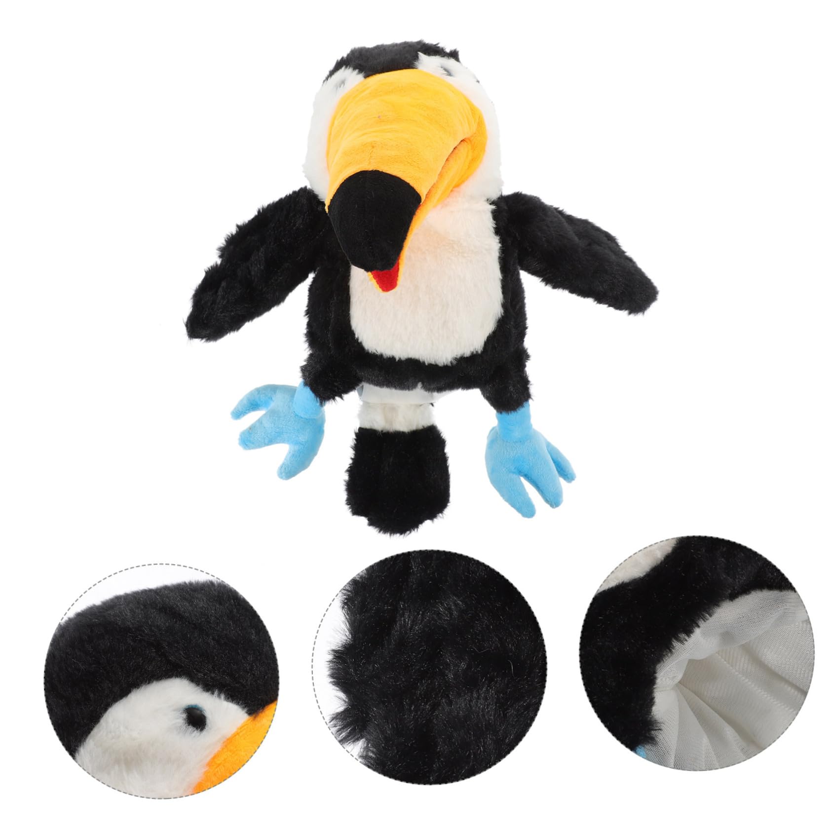 Marioneta de Mano de Peluche Interactiva Juguete Educativo Temprano y Ligera para Narración de Cuentos