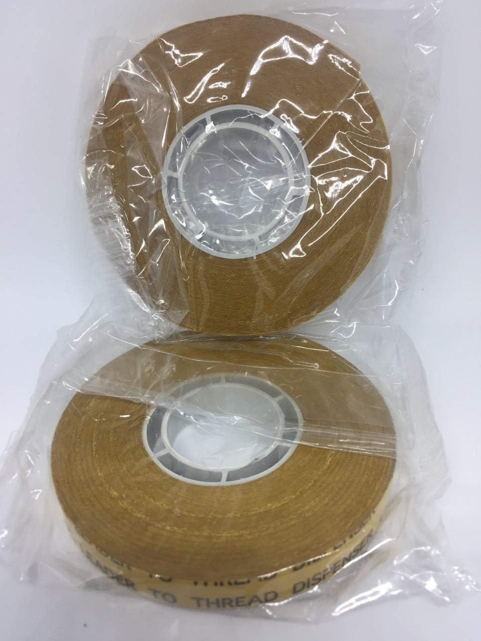 ATG Transfer Gun Double Side Refill Tapes, Reverse Wound Adhesive Transfer Tape Acid Free Gold Paper Liner ATG-7502, 3/8" X 36YD Pack of 96