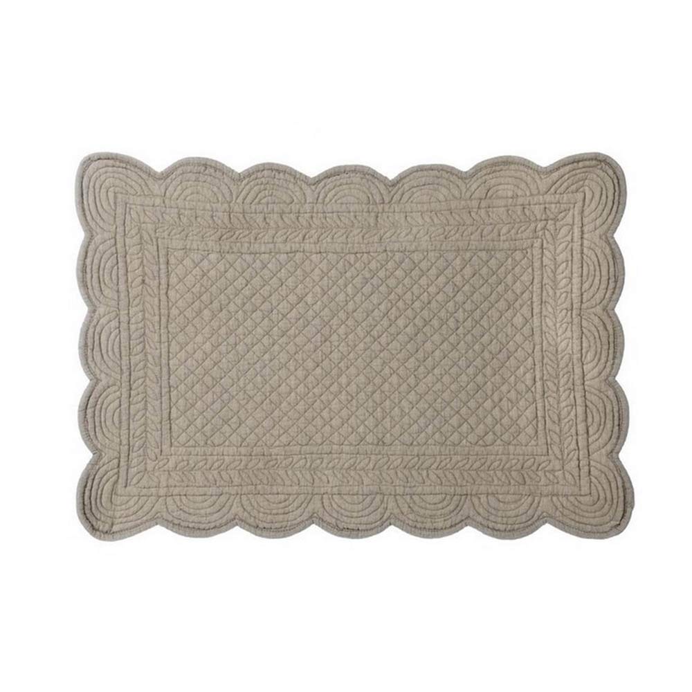BLANC MARICLO A2068899MG Tischsets, rechteckig, Taupe, 30 x 50 cm, 2 Stück