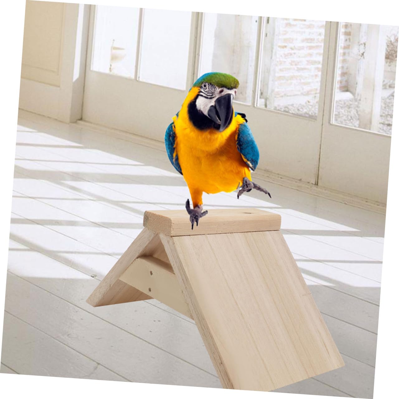 Abaodam 5 Stück Holz Sitzstangen Taubenstangen Vogelkäfigzubehör Papageienspielzeug Für Vögel Haustiere