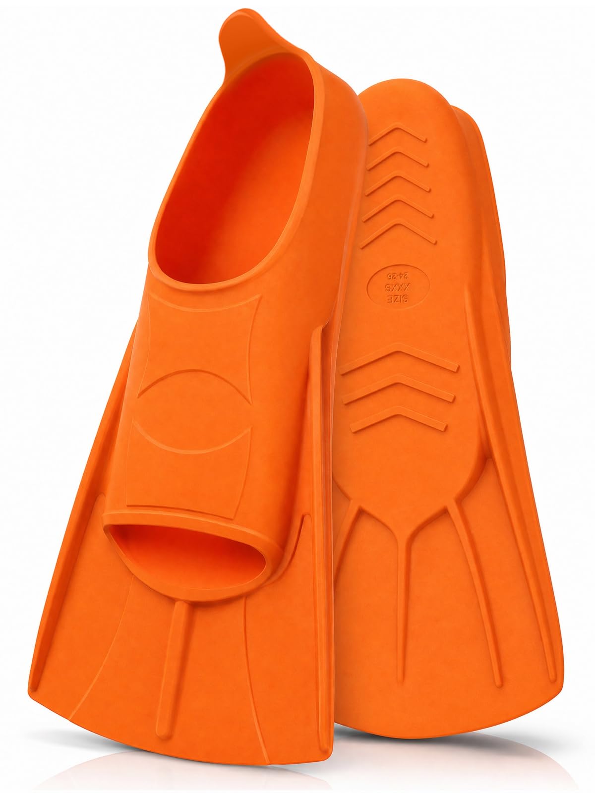 Aletas cortas de natación, aletas cortas, aletas de esnórquel de silicona, aletas de entrenamiento unisex para natación, agua abierta, buceo, buceo para adultos, niños, principios