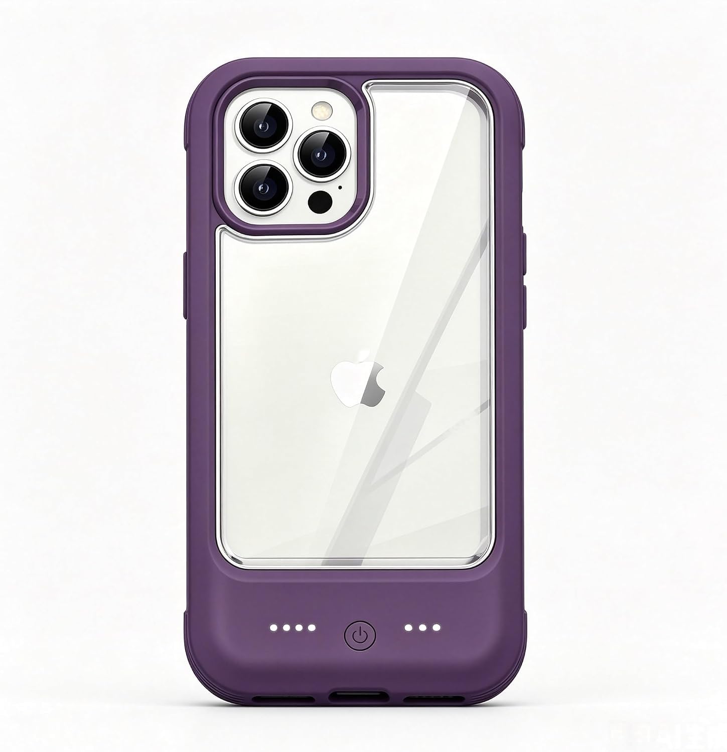 Miracase Battery Case for iPhone 13 Pro Max Smart Charging Case Support Carplay Compatible with iPhone 13 pro Max, Purple