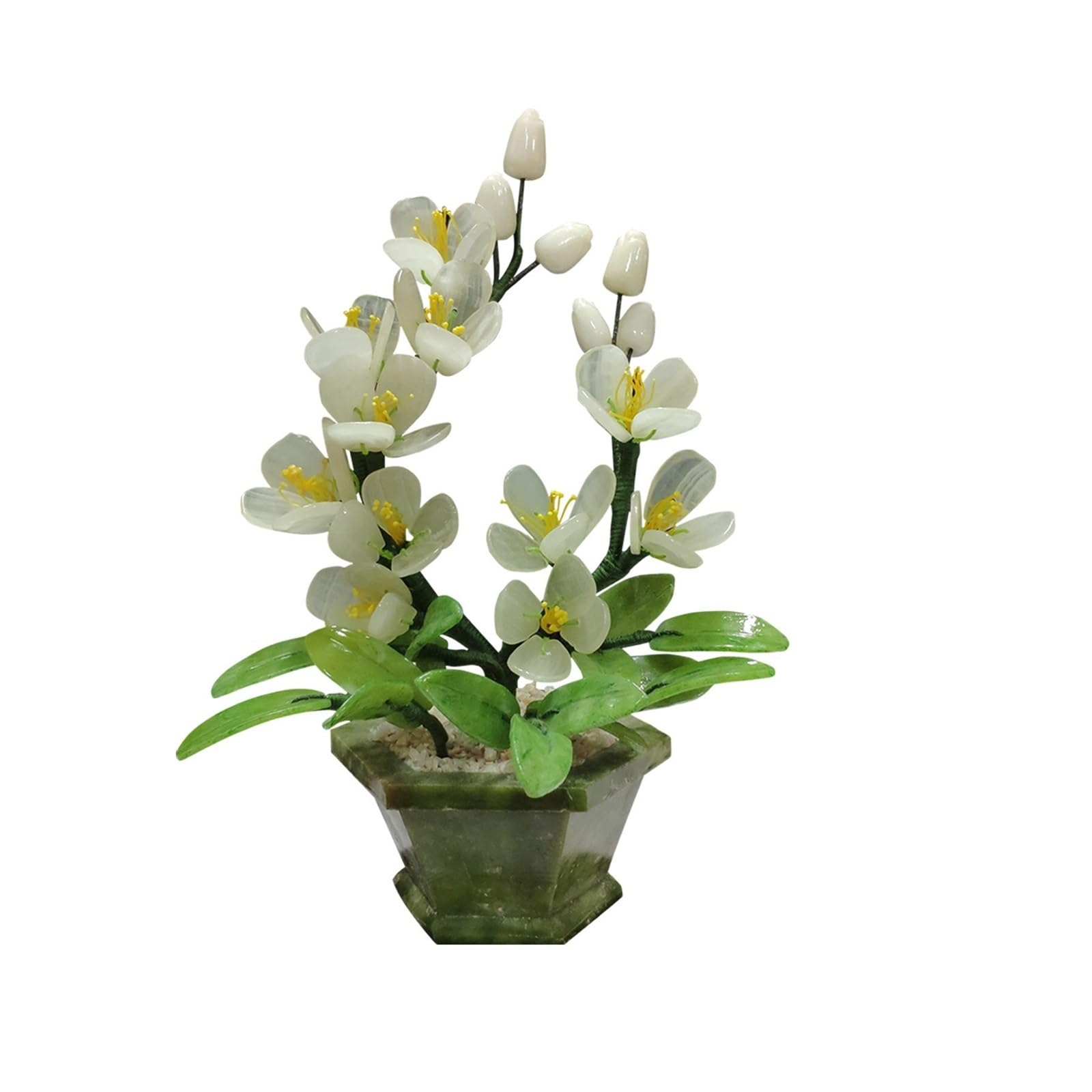 Fake Tree Artificial Bonsai Tree - Indoor Plant Jade Decoration for Home and Desk Indoor Decor
