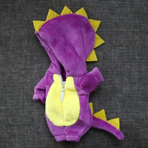 Miniatura 8 de Linda muñeca de dinosaurio animal monstruo ropa para OB11, Molly, Gsc, 112 BJD accesorios de muñeca, juguetes, ropa de muñecas (PU)