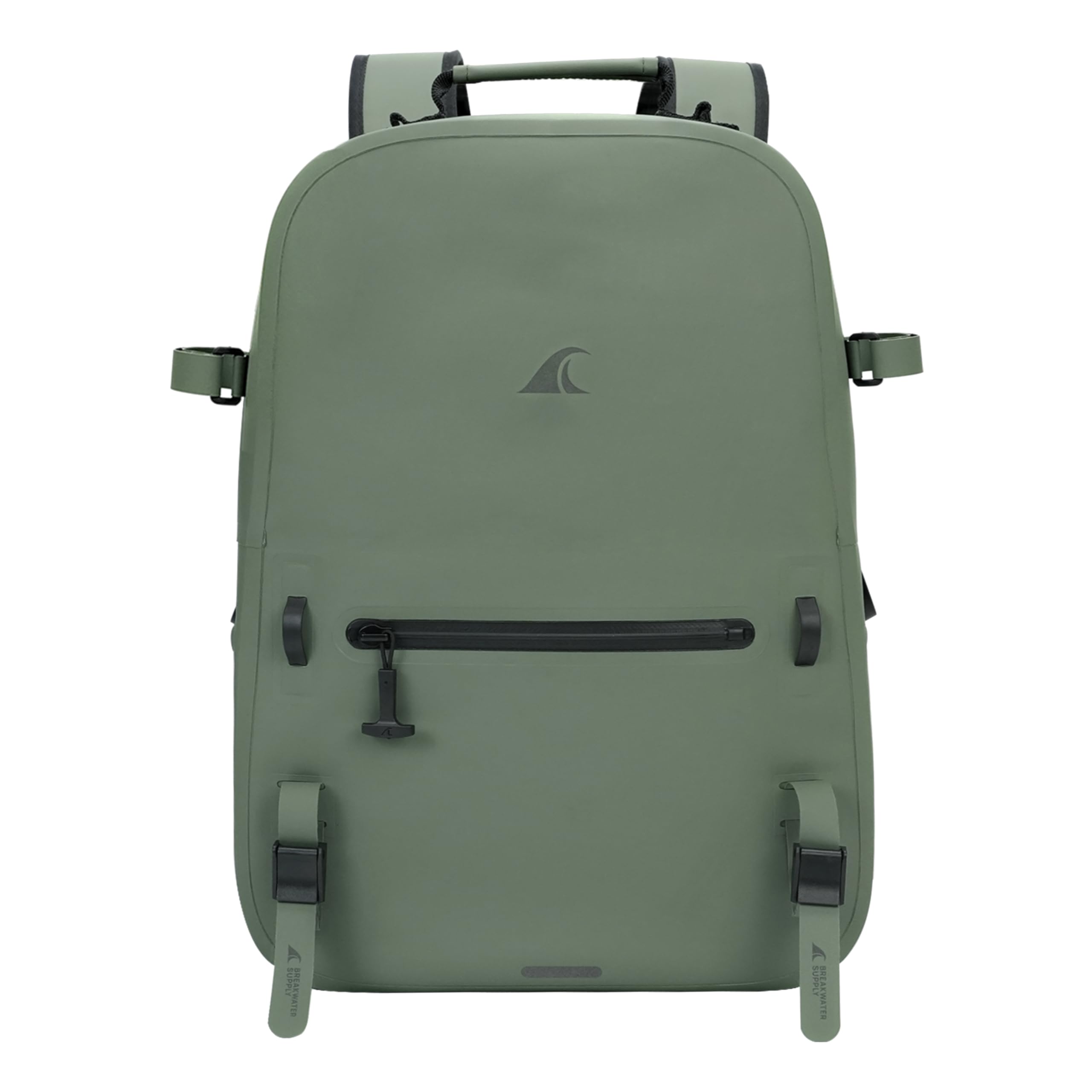 River Ute Waterproof Backpack, Floating Submersible IP68 Dry Bag, Padded Hip Belt & Airtight Zippers | 20L