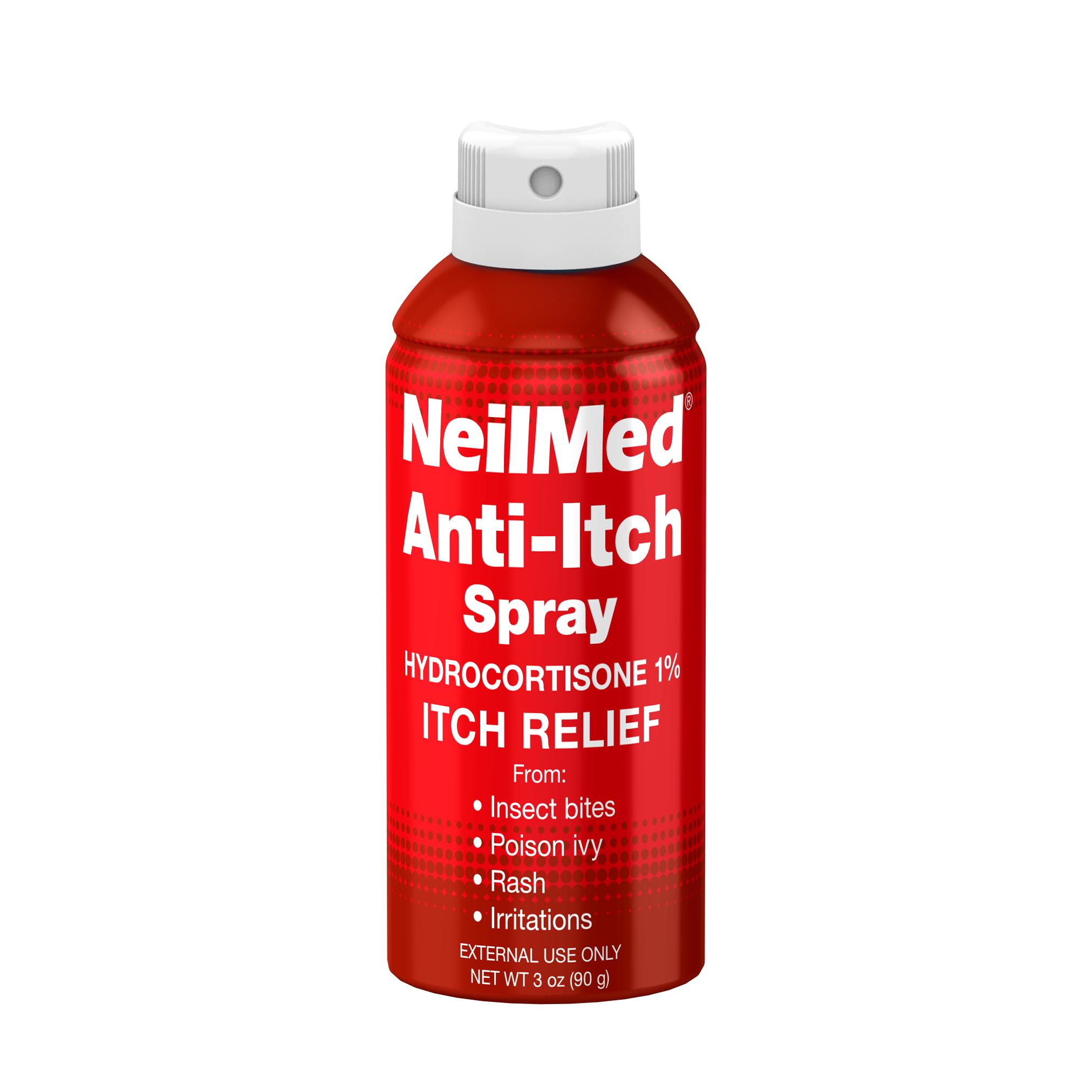 Anti Itch (Relief) Spray Hydrocortisone 1%, 3 Oz