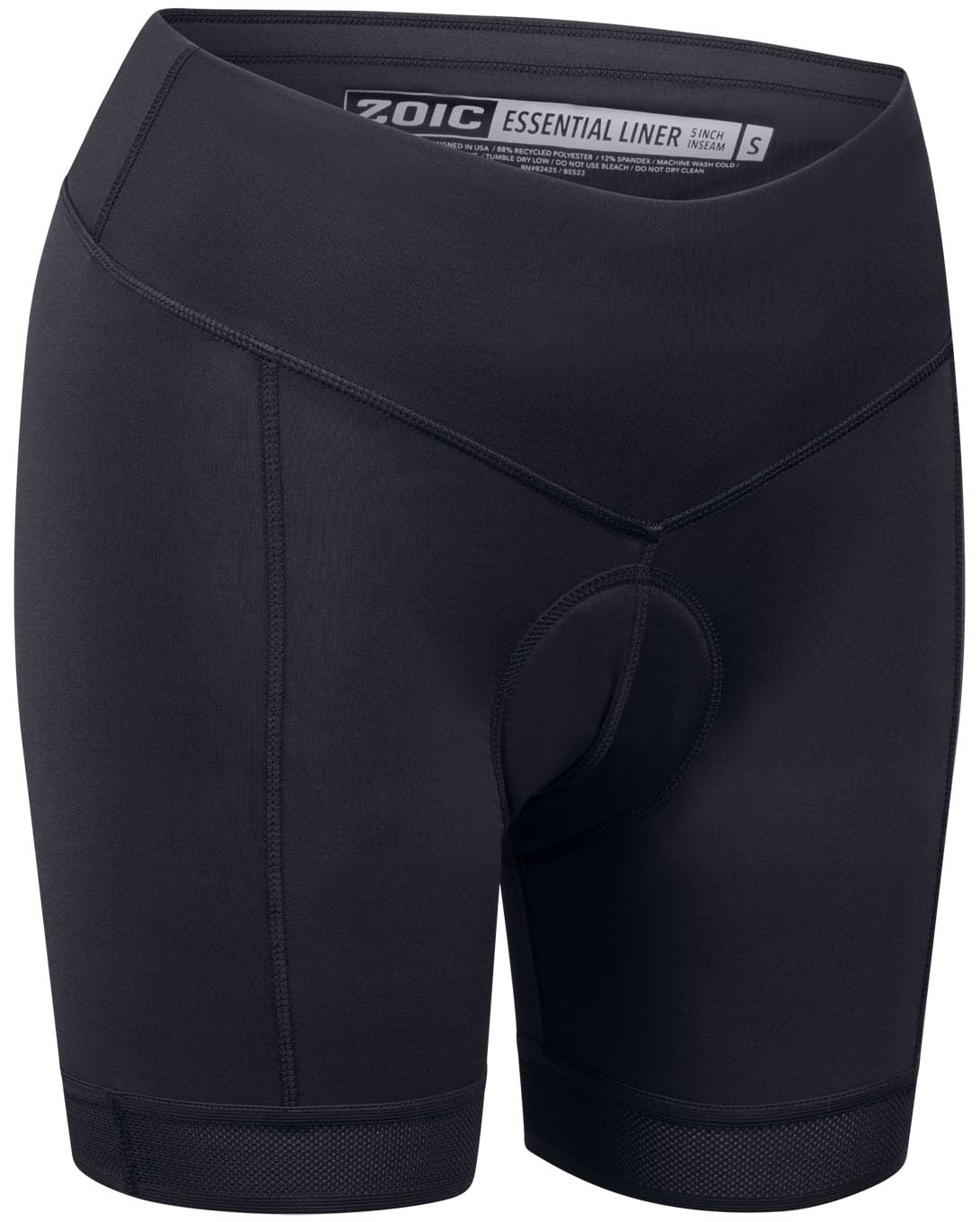 ZOIC Essential 5" Women's Cycling Liner - Breathable, Wicking, 4-Way Stretch Fabric - Enduro, Mountain Biking, Trail Riding
