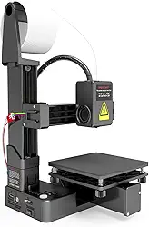 Impressora Mini 3D FDM, Impressora 3D Multiplexadora da Divisão de Frequência,Impressora 3D Totalmente Montada para Iniciantes,Impressão de Alta Precisão Com PLA