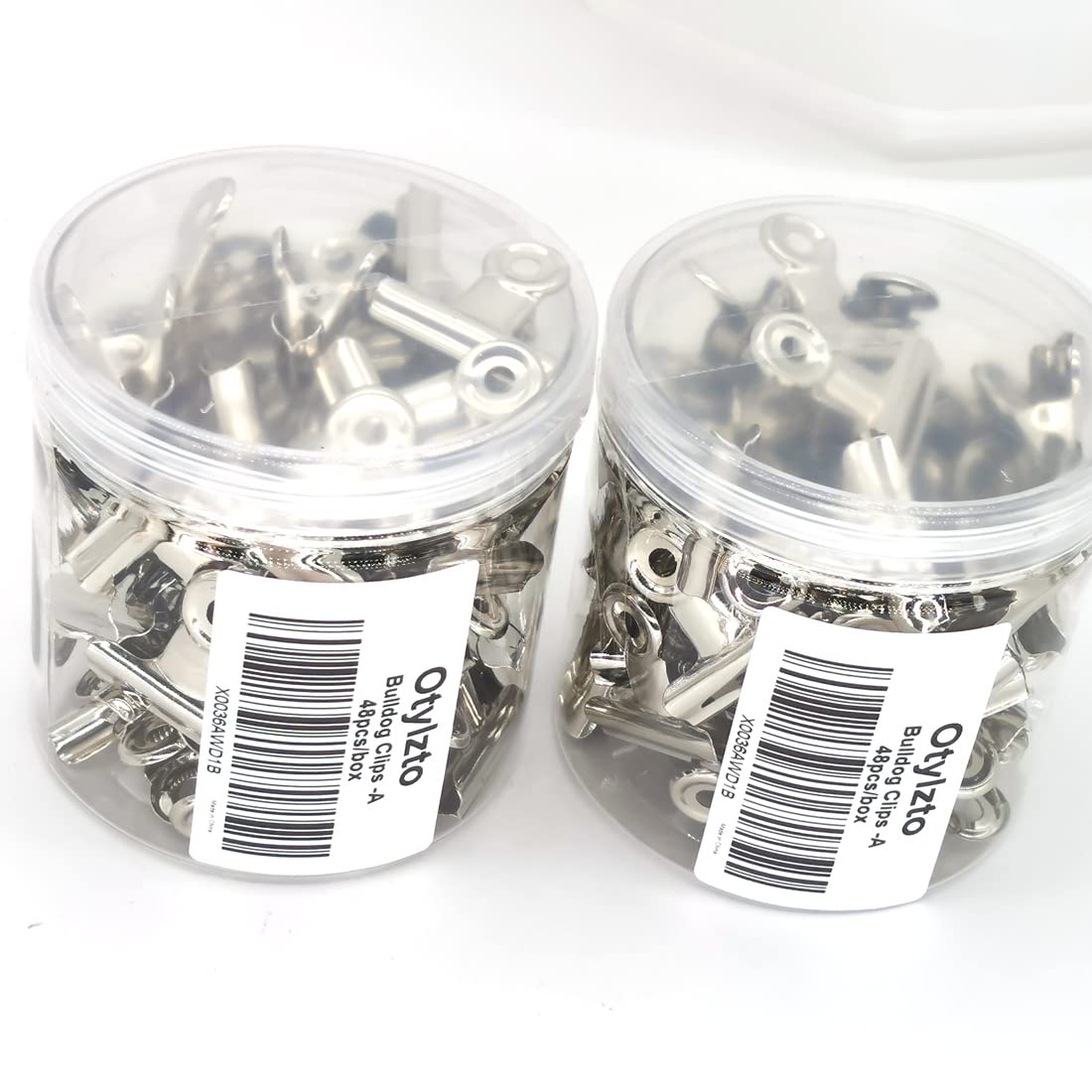 Amazon.com : Otylzto 48PCS Bulldog Clips Silver 1.25 Inches