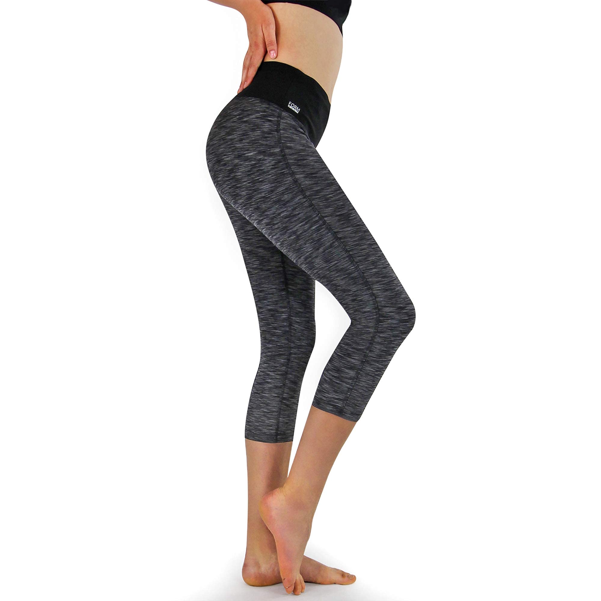 Formbelt® Damski korsarz do biegania/legginsy/spodnie do biegania, joga, sport, fitness, krótkie nadruki