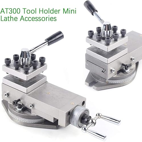 Miniatura 2 de AT300 - Soporte de montaje de poste de metal para torno